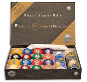 Poolbolde Aramith Tournament Pro Cup Value Pack 57,2 mm