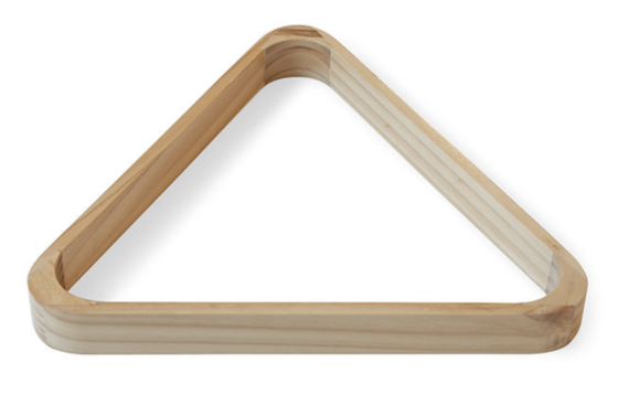 Trekant - trekant til bolde med en diameter p 57 mm lavet af tr