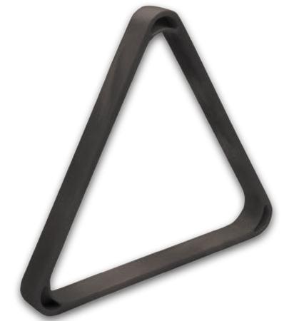 Hrd plast trekant til standard 57,2 mm poolbold