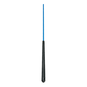 Cue GLASFIBER 140 cm lang 12 mm blå